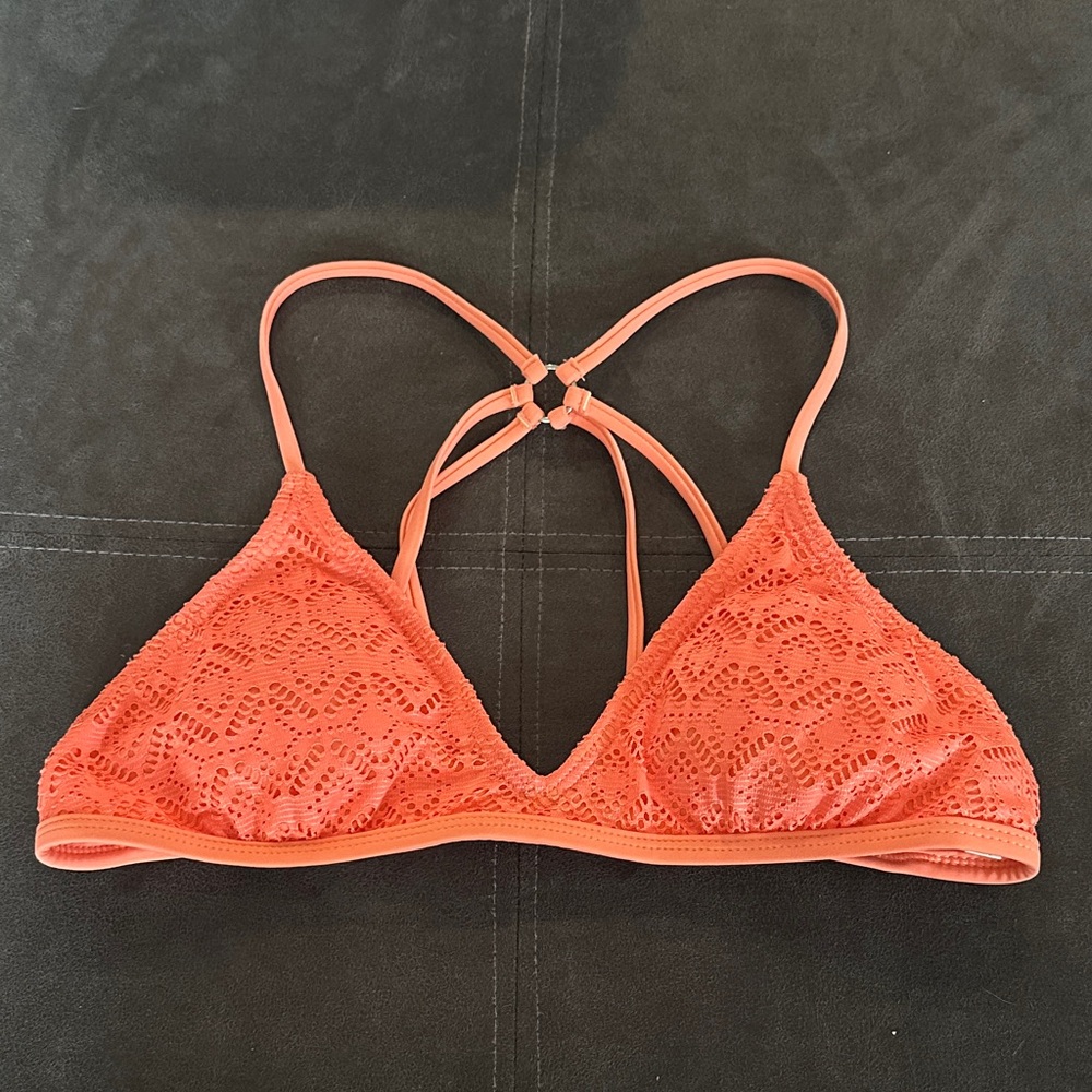 Reef Coral Lace Swim Bra